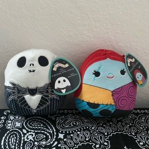 Jack & Sally squishmallows